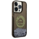 Karl Lagerfeld Liquid Glitter RSG case for iPhone 14 Pro - black
