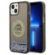 Karl Lagerfeld Liquid Glitter RSG case for iPhone 14 Plus - black