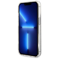 Guess Set Guess GUBPP13XH4EACSK Case+ Charger iPhone 13 Pro Max black/black hard case 4G Print MagSafe