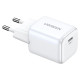 Ugreen Nexode mini CD318 15324 GaN 20W USB-C PD 3.0 / QC 4.0 network charger - white