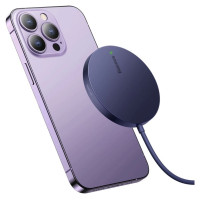Baseus Simple Mini3 magnetic charger MagSafe Qi 15W purple