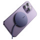 Baseus Simple Mini3 magnetic charger MagSafe Qi 15W purple