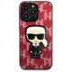 Karl Lagerfeld KLHCP13LPMNIKPI iPhone 13 Pro / 13 6.1" hardcase red/red Monogram Ikonik Patch
