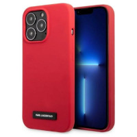 Karl Lagerfeld KLHCP13LSLMP1R iPhone 13 Pro / 13 6.1" hardcase red/red Silicone Plaque