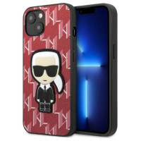 Karl Lagerfeld KLHCP13MPMNIKPI iPhone 13 6.1" hardcase red/red Monogram Ikonik Patch