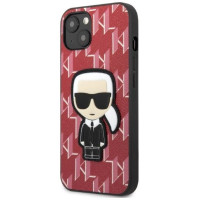 Karl Lagerfeld KLHCP13MPMNIKPI iPhone 13 6.1" hardcase red/red Monogram Ikonik Patch