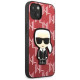 Karl Lagerfeld KLHCP13MPMNIKPI iPhone 13 6.1" hardcase red/red Monogram Ikonik Patch