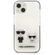Karl Lagerfeld KLHCP13STPEKCW iPhone 13 mini 5.4" hardcase white/white Karl&Choupette
