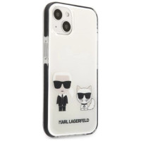 Karl Lagerfeld KLHCP13STPEKCW iPhone 13 mini 5.4" hardcase white/white Karl&Choupette