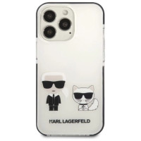 Karl Lagerfeld KLHCP13XTPEKCW iPhone 13 Pro Max 6.7" hardcase white/white Karl&Choupette