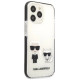 Karl Lagerfeld KLHCP13XTPEKCW iPhone 13 Pro Max 6.7" hardcase white/white Karl&Choupette