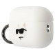 Karl Lagerfeld KLAP2RUNCHH AirPods Pro 2 cover white/white Silicone Choupette Head 3D