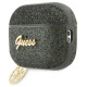 Guess GUAP2GLGSHA AirPods Pro 2 cover green/kaki Glitter Flake 4G Charm