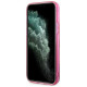 Karl Lagerfeld KLHCP12MLNCHCP iPhone 12/ 12 Pro 6.1" pink/pink hardcase Glitter Choupette Head