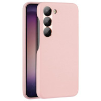 Dux Ducis Grit case for Samsung Galaxy S23+ elegant case made of artificial leather pink