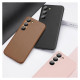Dux Ducis Grit case for Samsung Galaxy S23+ elegant case made of artificial leather pink