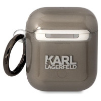 Karl Lagerfeld KLA2HNIKTCK AirPods 1/2 cover black/black Karl`s Head