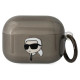 Karl Lagerfeld KLAPHNIKTCK AirPods Pro cover black/black Karl's Head