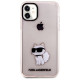 Karl Lagerfeld KLHCN61HNCHTCP iPhone 11 / Xr 6.1" pink/pink hardcase Ikonik Choupette