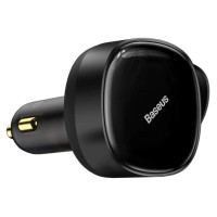Baseus Car charger 2in1 33W 2x USB C (male) Baseus Enjoyment - black