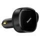 Baseus Car charger 2in1 33W 2x USB C (male) Baseus Enjoyment - black