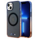 BMW Case BMW BMHMP14SHTGE iPhone 14 6.1" grey/grey hardcase Gradient Bumper MagSafe