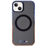 BMW Case BMW BMHMP14SHTGE iPhone 14 6.1" grey/grey hardcase Gradient Bumper MagSafe