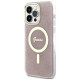 Guess 4G MagSafe case for iPhone 14 Pro Max - pink
