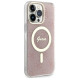 Guess 4G MagSafe case for iPhone 14 Pro Max - pink