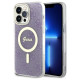 Guess GUHMP14XH4STU iPhone 14 Pro Max 6.7" purple/purple hardcase 4G MagSafe