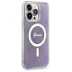Guess GUHMP14XH4STU iPhone 14 Pro Max 6.7" purple/purple hardcase 4G MagSafe