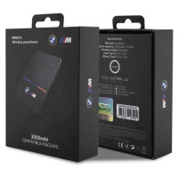 BMW Inductive Power Bank BMPBMS3K22PGVK 5W 3000mAh + cable black/black M Collection MagSafe