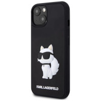 Karl Lagerfeld KLHCP14M3DRKHNK iPhone 14 Plus 6.7" black/black hardcase Rubber Choupette 3D