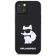 Karl Lagerfeld KLHCP14M3DRKHNK iPhone 14 Plus 6.7" black/black hardcase Rubber Choupette 3D