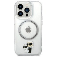 Karl Lagerfeld KLHMP13LHNKCIT iPhone 13 Pro 6.1" hardcase transparent Iconic Karl&Choupette Magsafe