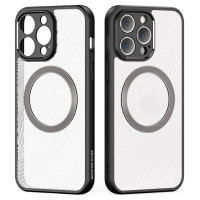 Dux Ducis Armored case for iPhone 14 Pro compatible with MagSafe Dux Ducis Aimo Mag - black