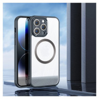 Dux Ducis Armored case for iPhone 14 Pro compatible with MagSafe Dux Ducis Aimo Mag - black