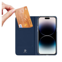 Dux Ducis Skin Pro Wallet Case for iPhone 15 Pro - Blue