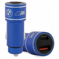 BMW M Edition Case Car Charger BMCCMUSBCB 20W PD QC 3.0 - blue