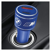 BMW M Edition Case Car Charger BMCCMUSBCB 20W PD QC 3.0 - blue