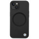 BMW BMHMP14SSILBK2 case for iPhone 14 - black Signature Liquid Silicone MagSafe