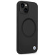 BMW BMHMP14SSILBK2 case for iPhone 14 - black Signature Liquid Silicone MagSafe