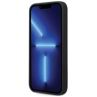 BMW BMHMP14SSILBK2 case for iPhone 14 - black Signature Liquid Silicone MagSafe