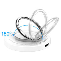 Choetech MagSafe Choetech T603-F inductive charger with holder - white