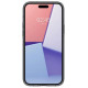 Spigen Crystal Flex iPhone 15 Plus Case - Gray-Transparent