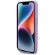 Guess Leather 4G Stamped case for iPhone 15 Pro - purple