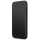 Karl Lagerfeld KLHCN61SMHKNPK case for iPhone 11 / Xr - black Silicone Ikonik Metal Pin