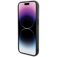Karl Lagerfeld 3D Rubber Multi Logo case for iPhone 15 - black