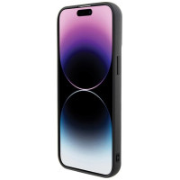 Karl Lagerfeld 3D Rubber Multi Logo case for iPhone 15 Pro Max - black