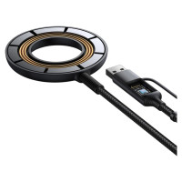 Joyroom wireless magnetic charger 15W black (JR-WQM03)
